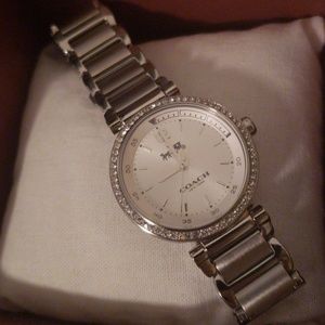 Coach *new in box* stainless steel 30meters watch